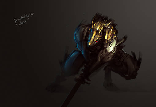 Gnoll Warlord 30min spitpaint challenge