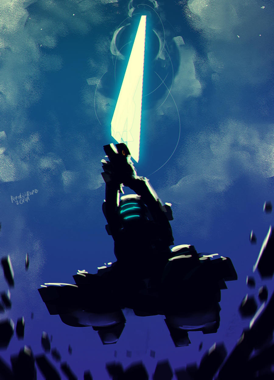 Splendor Cutter Planet Cutter Sword by benedickbana on DeviantArt