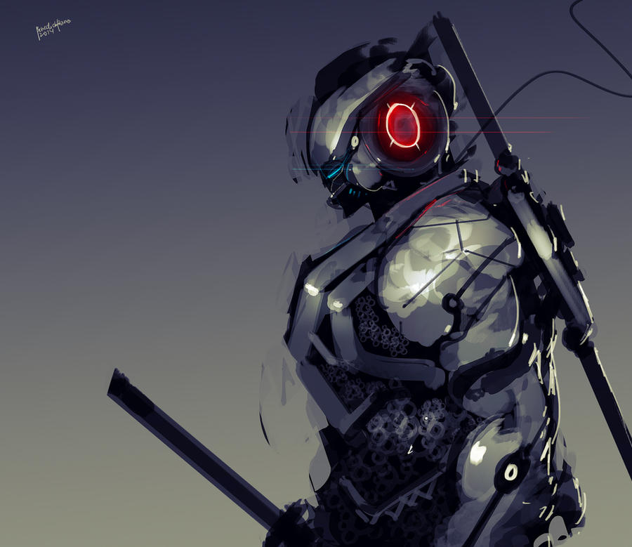 My Sci-Fi Robot Ninja Concept Art created by AI by quincyjazimar13 on  DeviantArt