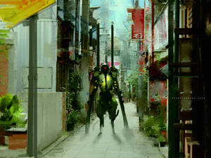 Photobash Digipaint Neo Japan