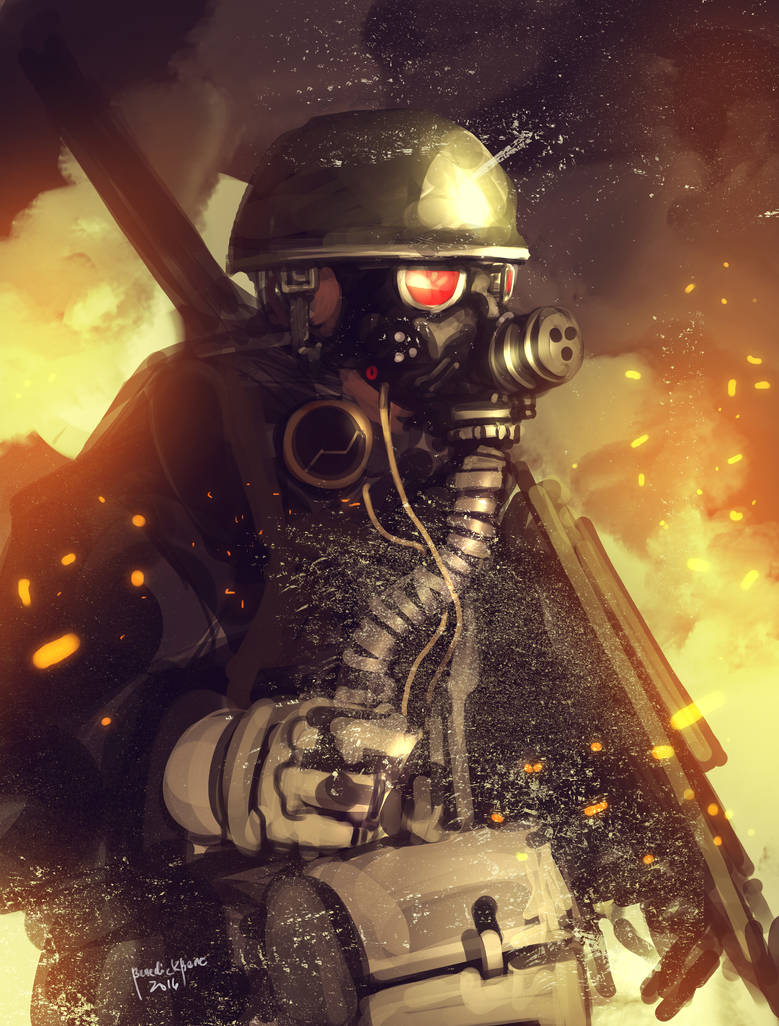 Mask Soldier by benedickbana on DeviantArt