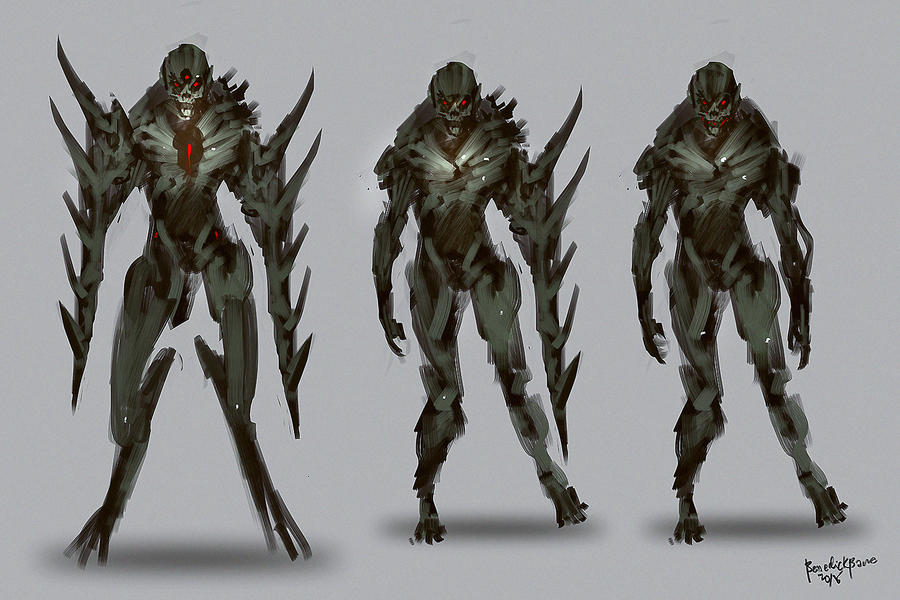 Creature Design Night Reaper