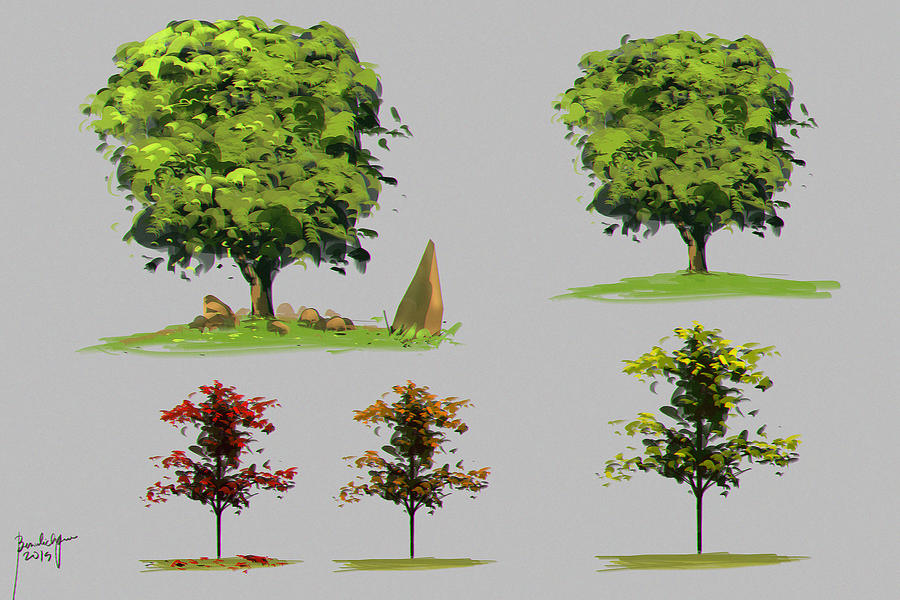 Tree Concept design part 2 by benedickbana on DeviantArt