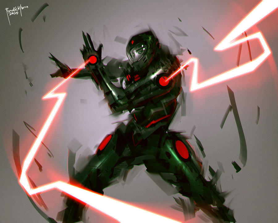 RED LIGHTNING by benedickbana on DeviantArt