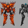 Mech Armor Concept Design Phoenix Armour