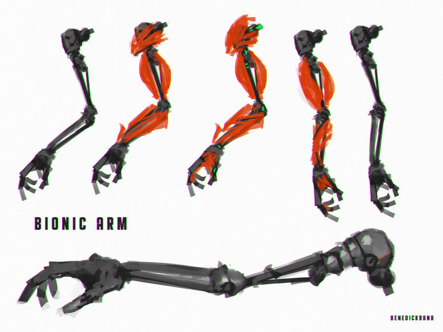 Bionic Arm by benedickbana on DeviantArt
