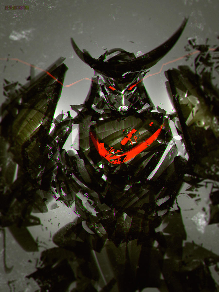 Samurai Mech Front Rear Speedpaint Samurai Mech by benedickbana on DeviantArt