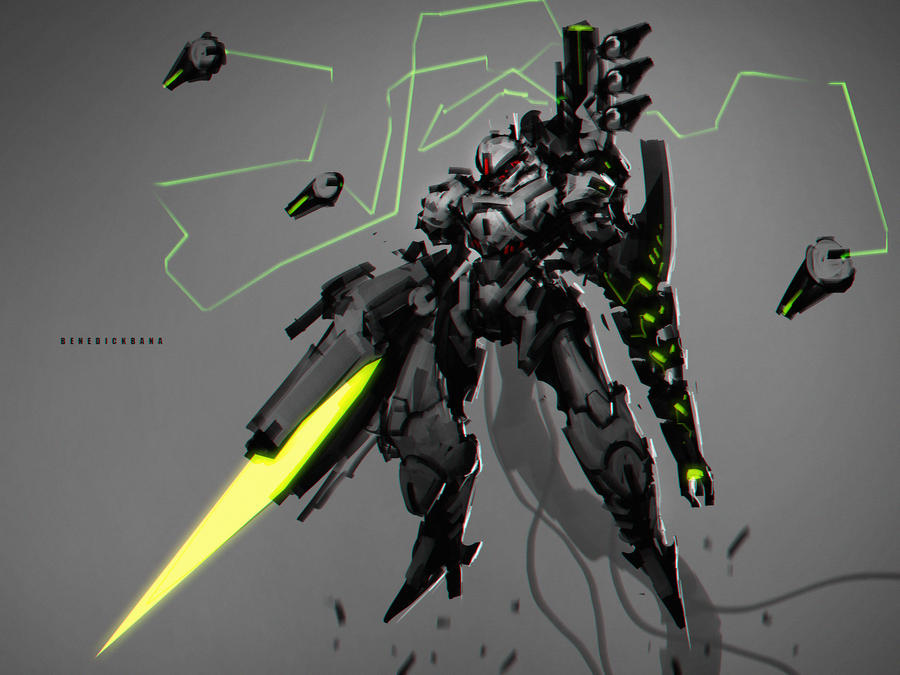 Mecha design by benedickbana on DeviantArt