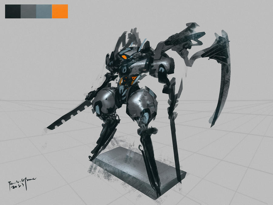 Mecha Concept with YT tutorial by benedickbana on DeviantArt