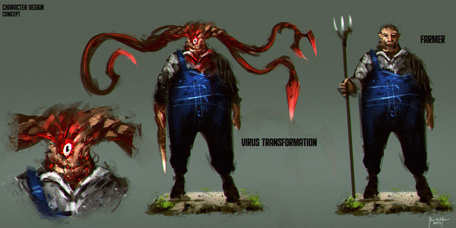 Mutation Deviantart Virus Mutation Concept by benedickbana on DeviantArt