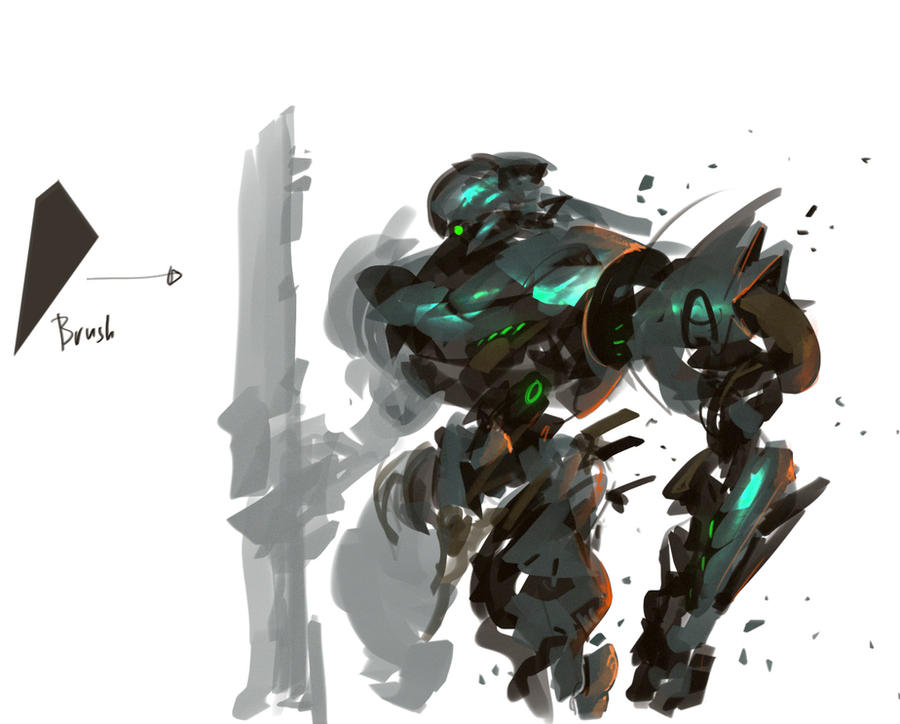 Deviantart Mecha Speedpaint Mecha Concept by benedickbana on DeviantArt