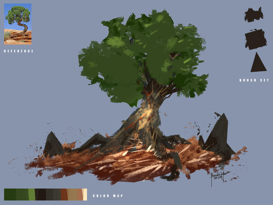 Tree Concept by benedickbana on DeviantArt