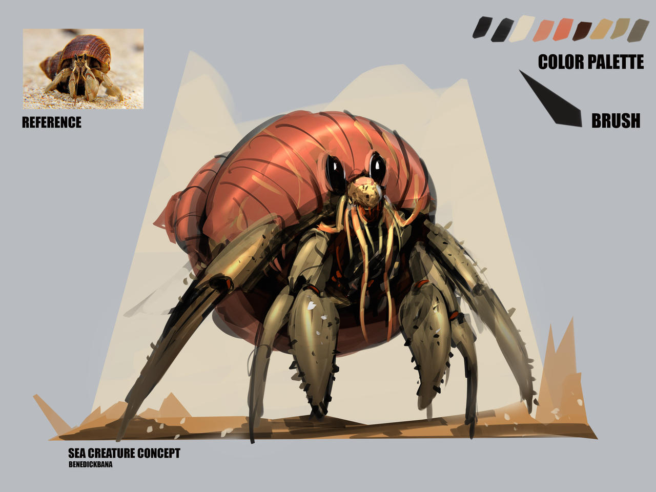 Sea Creator Sea Creature Concept by benedickbana on DeviantArt