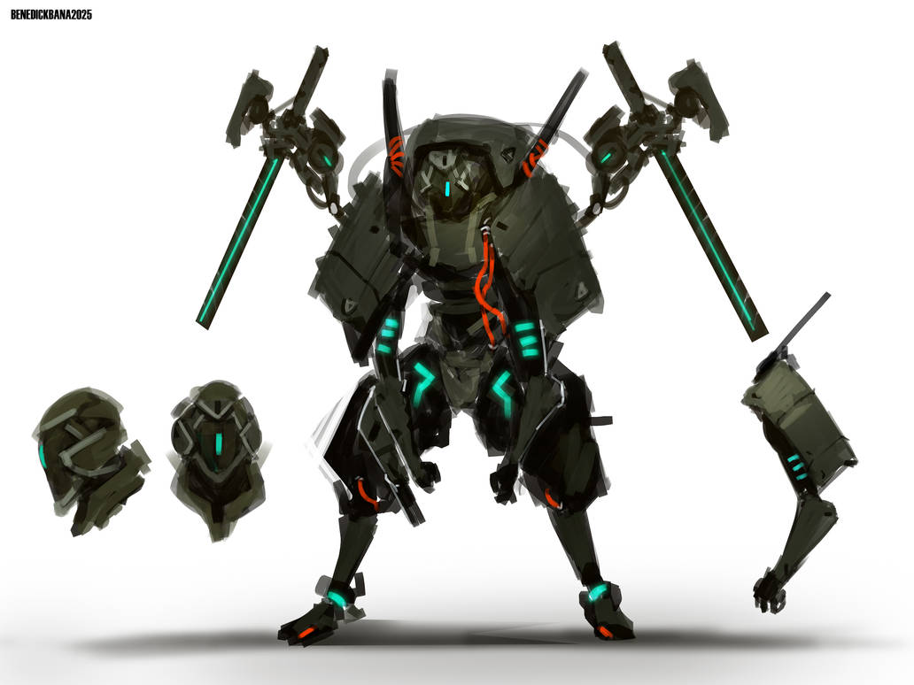 Mech Design Front Mech Design Concept by benedickbana on DeviantArt