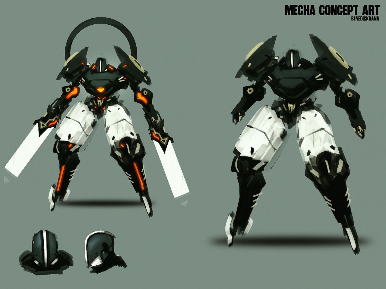 Deviantart Mecha Mecha Concept by benedickbana on DeviantArt