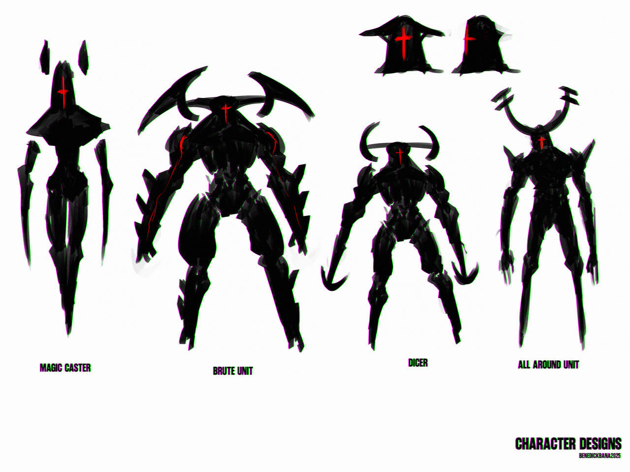 Sentient Character Design Character design concept by benedickbana on DeviantArt