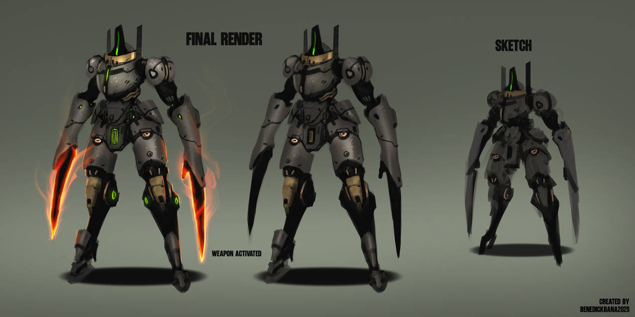 86 Mech Design Mech Design Concept by benedickbana on DeviantArt