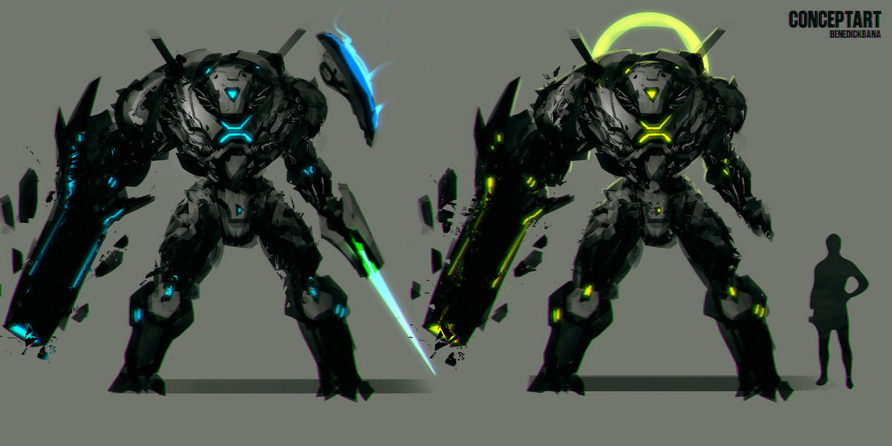 Robot Design by benedickbana on DeviantArt