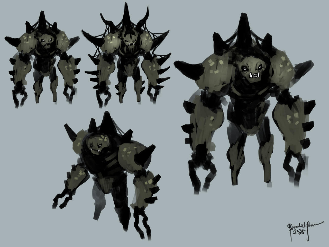 Sentient Character Design Character design concept by benedickbana on DeviantArt