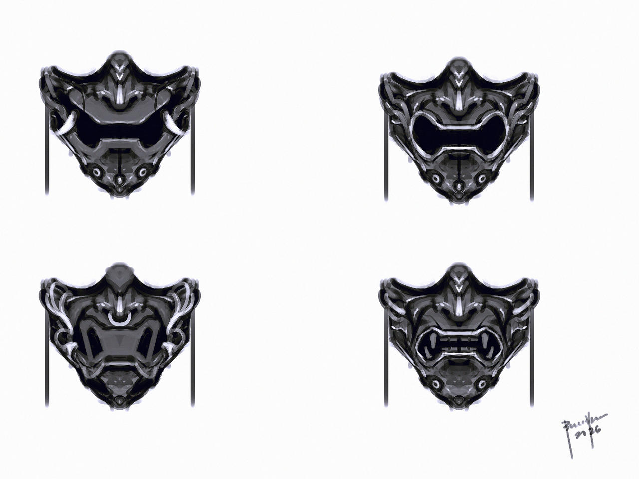 Mask Designs concept by benedickbana on DeviantArt