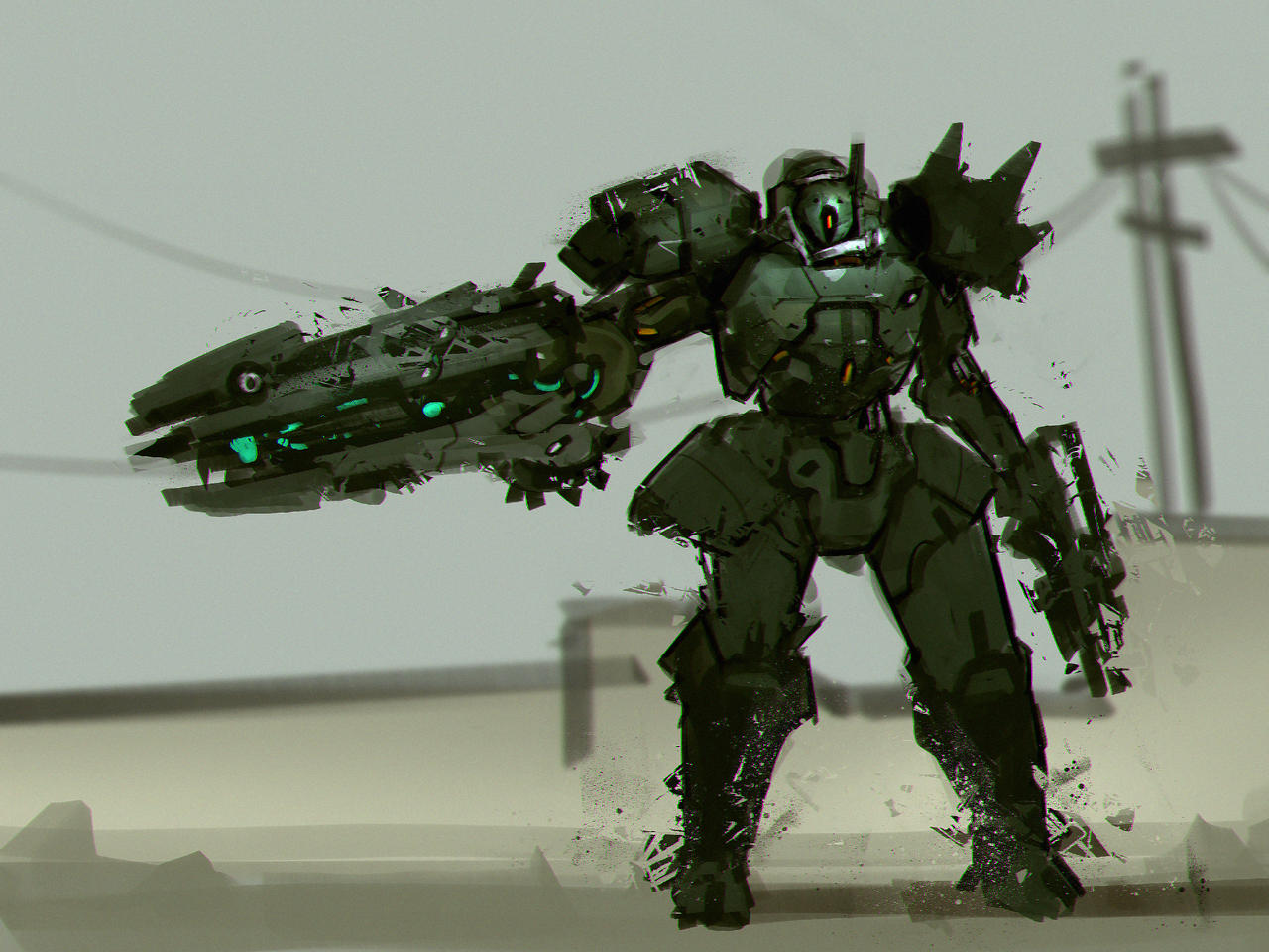Deviantart Mecha Mech Concept by benedickbana on DeviantArt