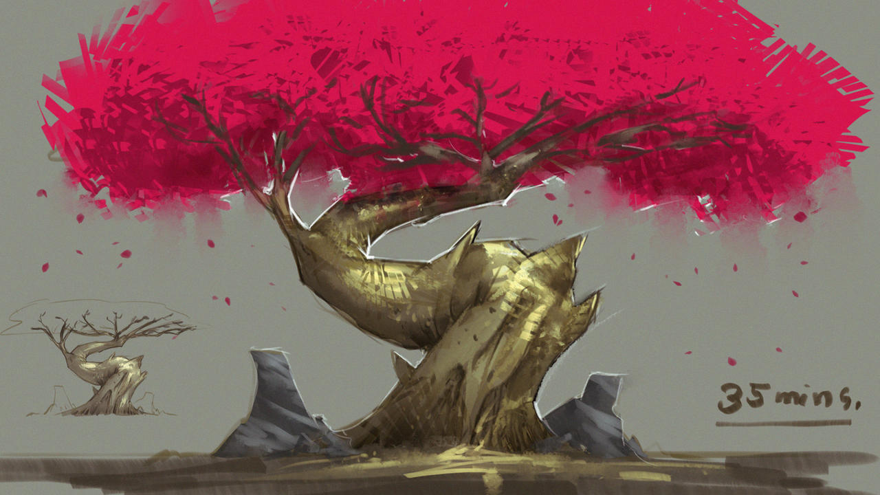 Upgrade Tree Concept Class demo tree design concept using customshape by benedickbana on ...