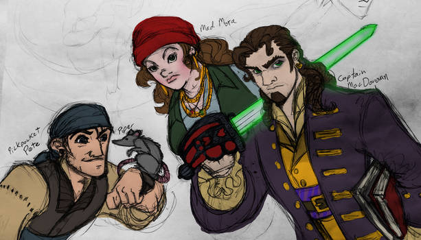 Crew of the Dark Horizon