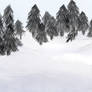 Snow forest .Free Background.