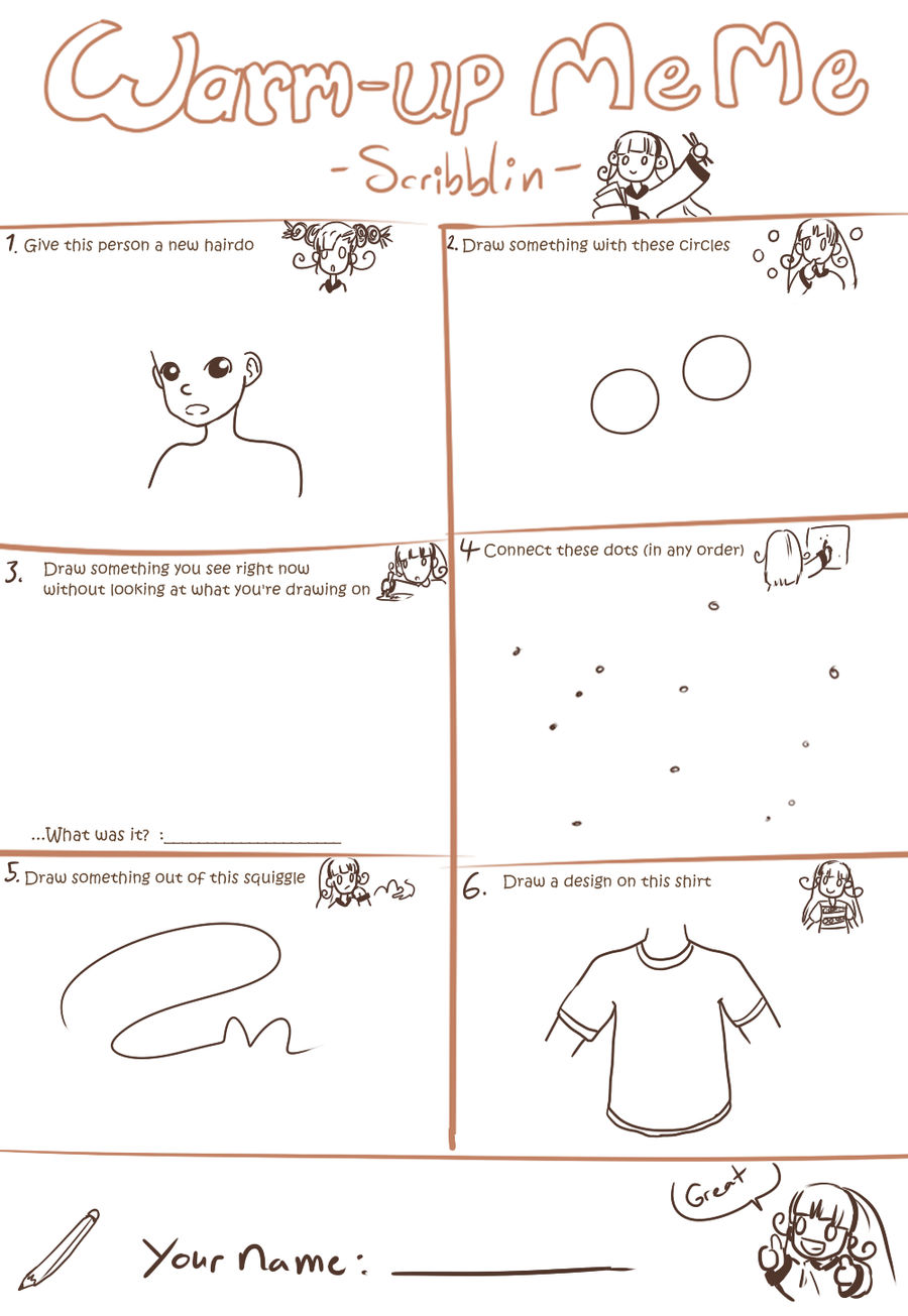Warm Up Meme Template By Scribblin On Deviantart Warm Up Meme Template By Scribblin On Deviantart