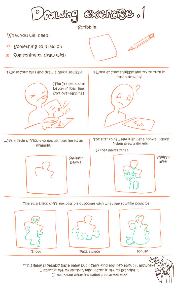 Drawing exercise .1 by scribblin on DeviantArt