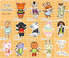 Animal crossing adoptables [ 1/13 OPEN]