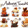 Autumn teacats [closed]