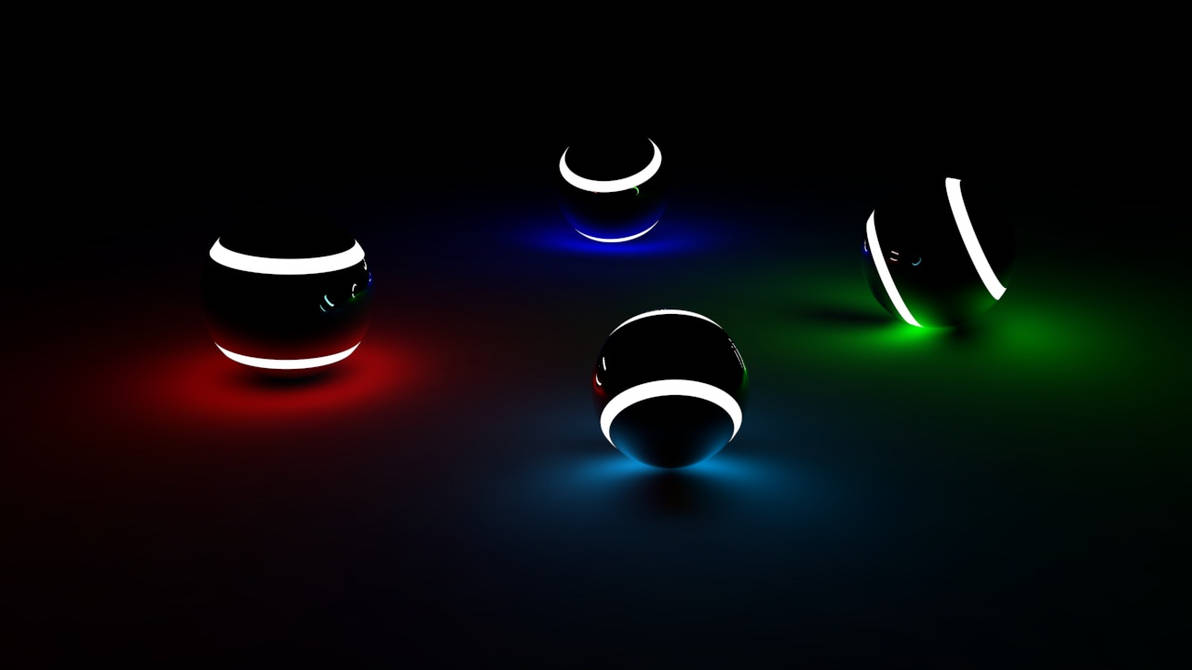 Cinema 4D R12 - GI Rendering Practice -Light Balls by PhilipTheArtist ...