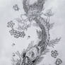 koi and dragon fighting tattoo
