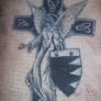 first time pig skin tattoo
