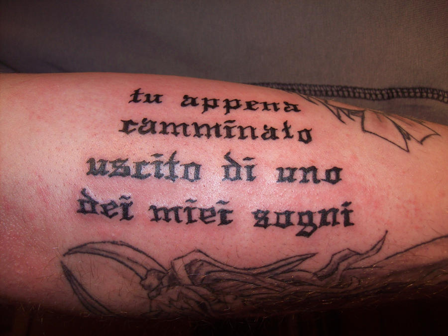 italian old english font.