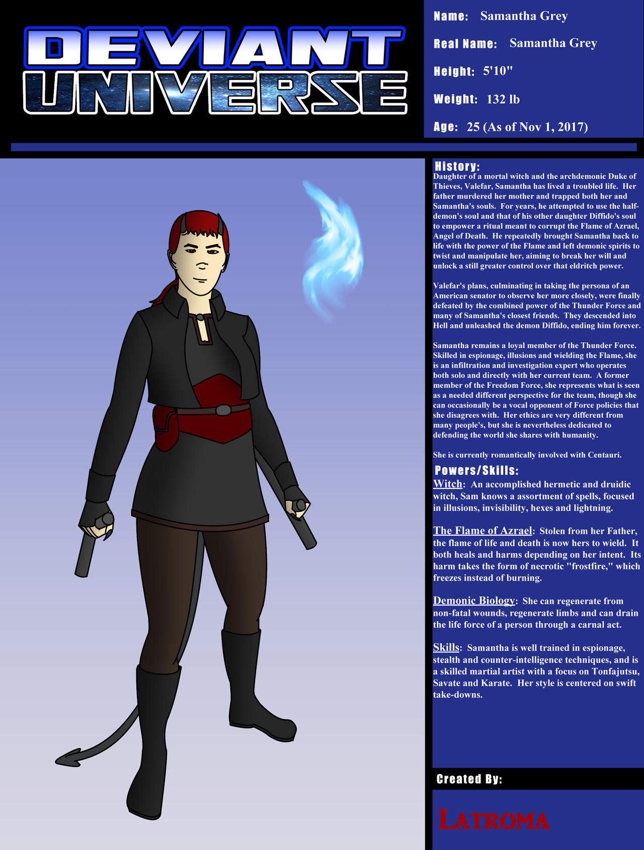 Samantha Grey - DU Hero