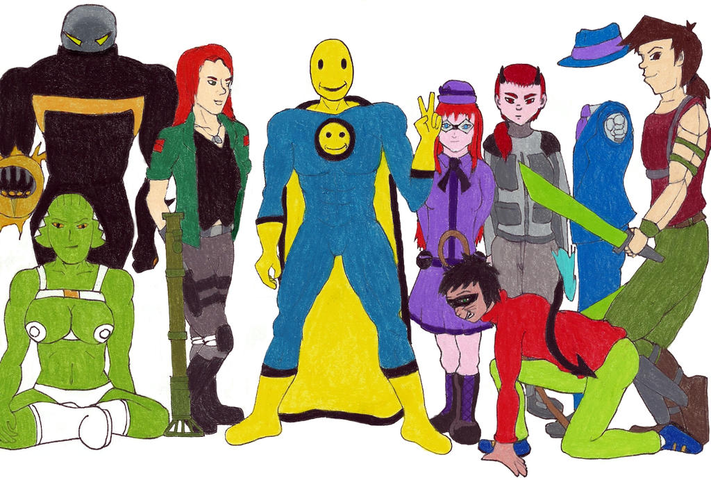 Gamma Team Groupshot by Latroma on DeviantArt