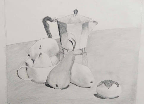 Kettle still life