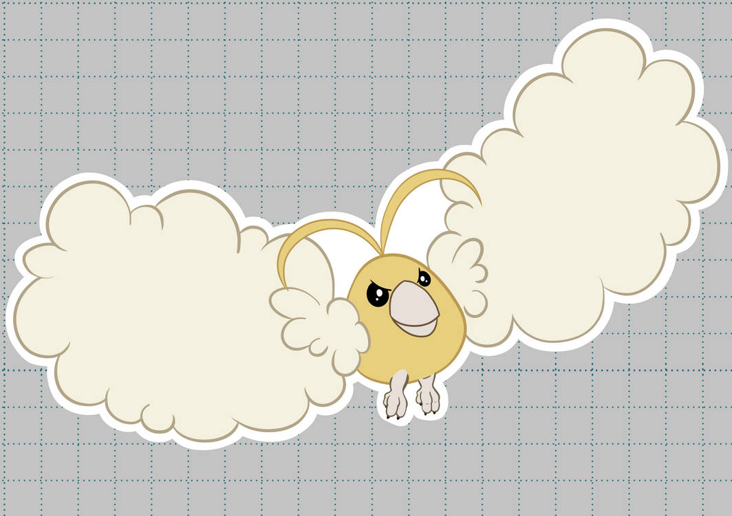 Shiny Swablu by DuchessAfterDark on DeviantArt