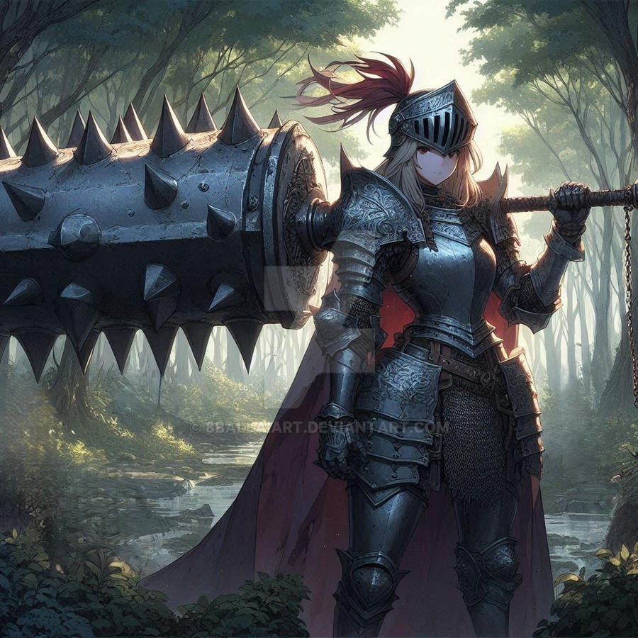 Simple Strong Knight Strong Knight by 8ballAIart on DeviantArt