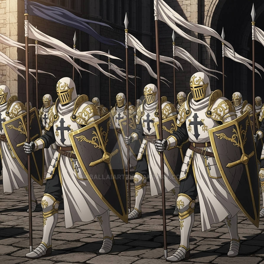 Knight March Animation March of the Holy Knight Order by 8ballAIart on DeviantArt