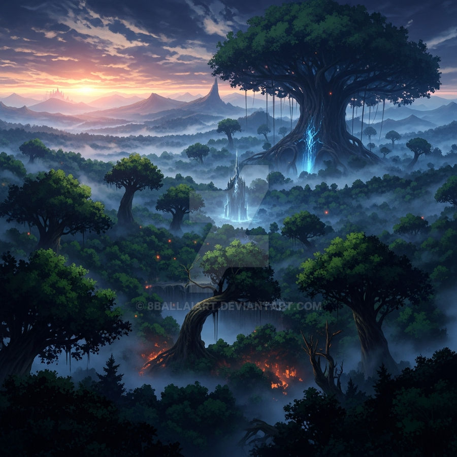 Invincible Forest Inviolable Forest by 8ballAIart on DeviantArt