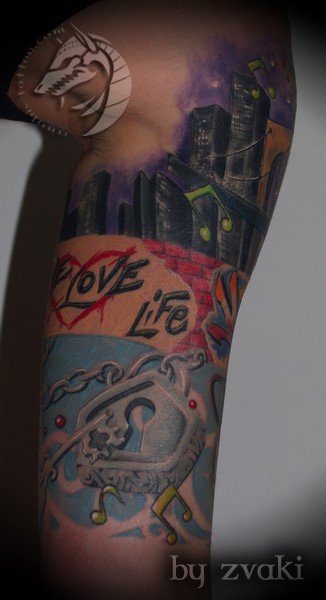 full colour half sleeve II