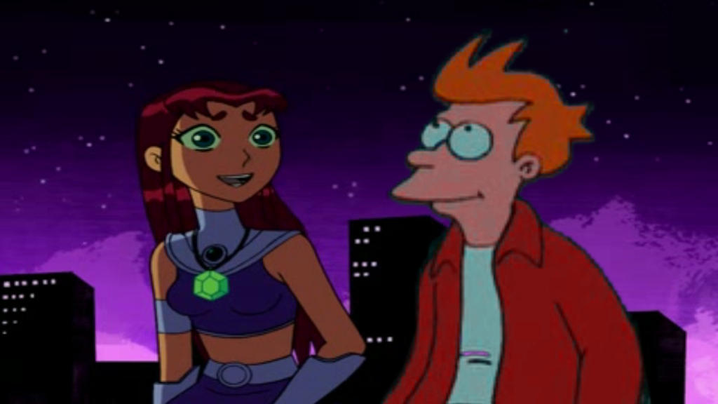 Deviantart Fry Fry and Starfire by 04jh1911 on DeviantArt