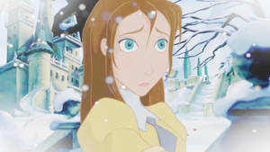 Jane in the Snow