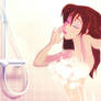 90s anime Shower Jane