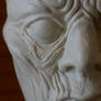 Zombie sculpt close up