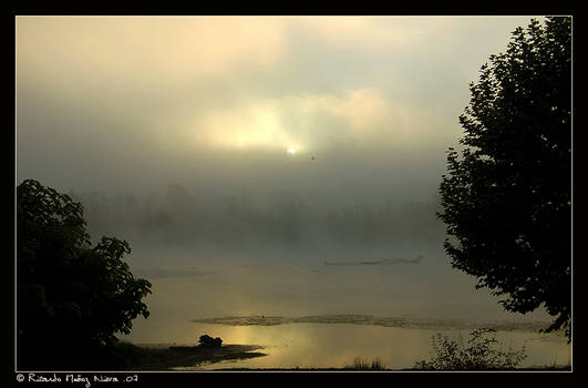 Sunrise over the lake - 2