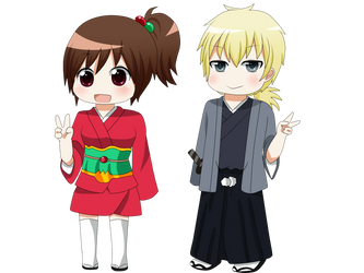 Comm : Megumi and Satoshi
